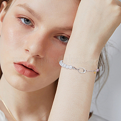 3個、3つのスタイル、925つのスターリングシルバースプリングゲートリング  オーバル  プラチナ＆シルバー  9~13x6~9x2~3mm  1個/スタイル&nbsp;STER-GA0001-23
