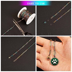 DIY Chain Jewelry Set Making Kit&nbsp;STAS-SZ0002-25