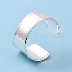 Rack Plating Brass Cuff Bangles&nbsp;BJEW-A137-02S