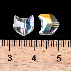 100Pcs Electroplate Glass Beads&nbsp;EGLA-P060-01B-AB01