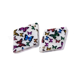 Natural Freshwater Shell Pendants&nbsp;BSHE-S304-19B