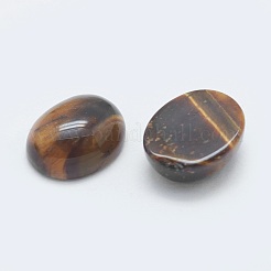 天然石タイガーアイカボション  オーバル  10x8x4mm&nbsp;G-G759-Z09