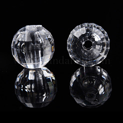 Transparent AS Plastic Beads&nbsp;TACR-T019-005