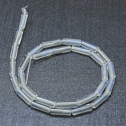 オパールビーズ連売り  コラム  11~15x3.5~4.5mm  穴：1~1.2mm  約28~30個/連  15.1~15.9インチ（38.5~40.5cm）&nbsp;G-F631-D19