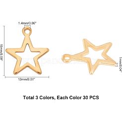 304 Stainless Steel Pendants&nbsp;STAS-UN0017-17
