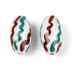 Handmade Porcelain Beads&nbsp;PORC-T134-15A