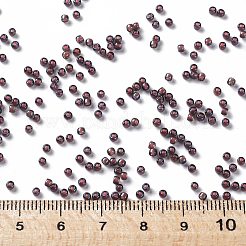 トーホー 11/0ラウンドビーズ  日本製シードビーズ  （ピンクの裏地付きアメジスト光沢382)個  2.2mm  穴：0.8mm  約5555個/50g&nbsp;SEED-XTR11-0382