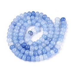 Baking Paint Crackle Glass Beads Strands&nbsp;DGLA-N020-01A-05
