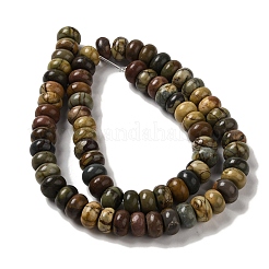 Natural Picasso Jasper Beads Strands&nbsp;G-Q161-B01-03