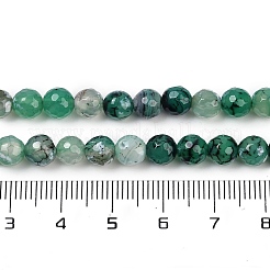 Natural Fire Crackle Agate Beads Strands&nbsp;G-C082-A01-36