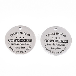 Non-Tarnish 201 Stainless Steel Pendants&nbsp;LS-STAS-T064-38P-21