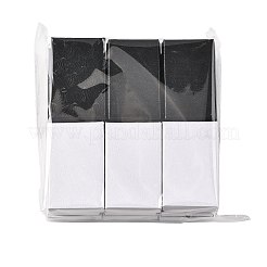 12Pcs 2 Colors Shell Textured Paper Jewelry Packaging Boxes with Black Sponge Inside&nbsp;CON-FS0001-28B