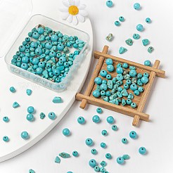 3 Strands 3 Style Synthetic Turquoise Beads&nbsp;TURQ-FS0001-01
