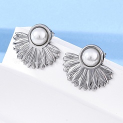 304 Stainless Steel Stud Earrings&nbsp;EJEW-B108-14P
