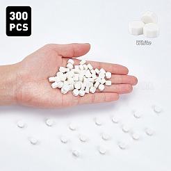 レトロシーリングスタンプ用シーリングワックス粒子キット  ステンレス鋼スプーン  ろうそく  プラスチック製の空の容器  ホワイト  307個/セット&nbsp;DIY-CP0003-50F
