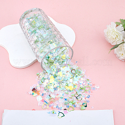 100G Plastic Sequins Beads&nbsp;PVC-CP0001-01C
