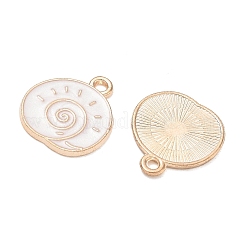 Alloy Enamel Pendants&nbsp;AL-CBAE435-12G-03