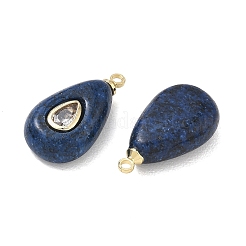 Dyed Natural Sesame Jasper Pendants&nbsp;KK-D289-28B-G