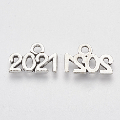 Tibetan Style Alloy Charms&nbsp;LS-TIBE-T010-36AS-RS