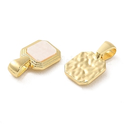 アクリルパーツ  合金パーツ  長方形  ゴールドカラー  18.5x10x3mm  穴：5.5x3mm&nbsp;PALLOY-P303-16G