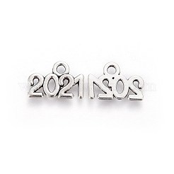 Tibetan Style Zinc Alloy Charms&nbsp;PALLOY-I141-30AS-B