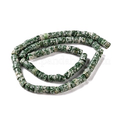 Natural Green Spot Jasper Beads Strands&nbsp;G-M420-A18-01