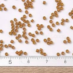MIYUKIデリカビーズ  シリンダー  日本製シードビーズ  11/0  （db0653)は不透明なカボチャに染め  1.3x1.6mm  穴：0.8mm  約20000個/袋  100 G /袋&nbsp;SEED-J020-DB0653