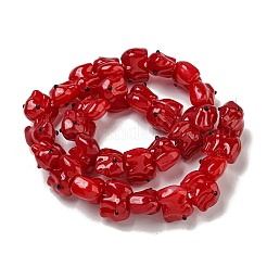 Handmade Transparent Glass Beads&nbsp;GLAA-N0028-01A