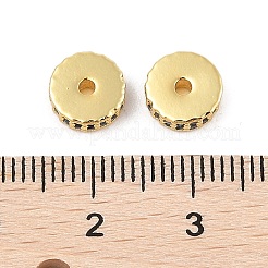 Rack Plating Brass Micro Pave Cubic Zirconia Beads&nbsp;KK-F879-14G-06