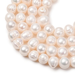 Natural Cultured Freshwater Pearl Beads Strands&nbsp;PA-CBABE82-11B