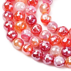 Natural Banded Agate Beads Strands&nbsp;G-B191-A01-8mm