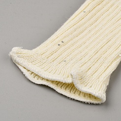 Sequin Acrylic Fiber Yarn Leg Warmers Socks&nbsp;AJEW-WH20064-46B