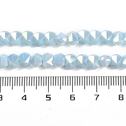 Electroplate Glass Beads Strands&nbsp;EGLA-B009-05A-10