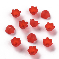Transparent Acrylic Beads Caps&nbsp;PL543-6