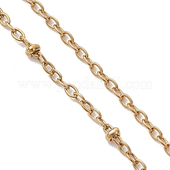 304 Stainless Steel Cable Chain Satellite Chain Slider Bracelet Making&nbsp;AJEW-JB01502-01