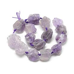 Natural Amethyst Beads Strands&nbsp;G-R421-08