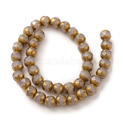 Opaque Glass Beads Strands&nbsp;GLAA-G098-03