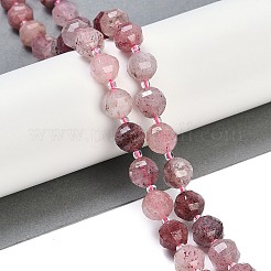 Natural Strawberry Quartz Beads Strands&nbsp;G-G182-B12-05