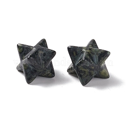 天然石ビーズ  穴がない  刻まれた  メルカバスター  13x13.5mm&nbsp;G-A205-01