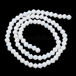 Opaque Solid Color Imitation Jade Glass Beads Strands&nbsp;LS-EGLA-A039-P4mm-D15