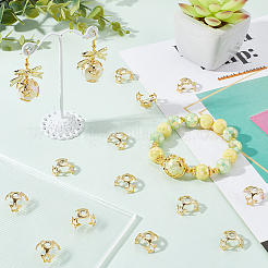 70Pcs Hollow Acrylic Beads Caps&nbsp;DIY-SC0025-77B