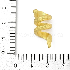 合金ビーズ  カドミウムフリー＆鉛フリー  ヘビ  26.5x13x11mm  穴：7.2mm&nbsp;PALLOY-D369-25MG-02