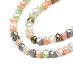 Opaque Glass Beads Strands&nbsp;GLAA-T006-07-A03