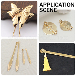 2Pcs Brass Sheet&nbsp;KK-SP0002-57C