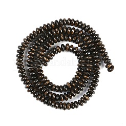 天然石ブロンザイトビーズ連売り  ロンデル  5x2mm  穴：1mm  約169個/連  16.02インチ（40.7cm）&nbsp;G-G084-C13-03