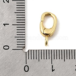 Brass Spring Gate Rings&nbsp;KK-I364-04G-01