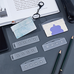 24Pcs 2 Styles Plastic ID Name Card Holder&nbsp;AJEW-FH0005-14