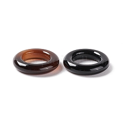 Natural Black Agate Charms&nbsp;G-E141-02