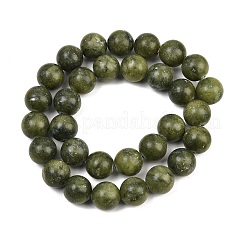 オリーブ  12mm  穴：1mm  約32個/連  15インチ&nbsp;Z0NCT015