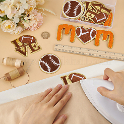 12Pcs 3 Styles Towel Cloth Computerized Embroidery Cloth Iron On/Sew On Patches&nbsp;DIY-FG0007-17